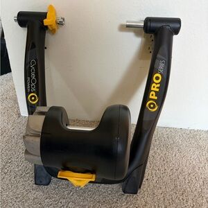 CycleOps Pro Series Indoor Bike Trainer - Black & Yellow